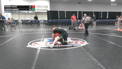 190 lbs Consi Of 16 #2 - Everett Joyce, KS vs Carter Vannest, CA