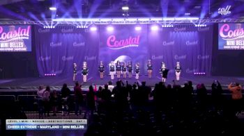 Cheer Extreme - Maryland - Mini Belles [2026 L1 Mini - Novice - Restrictions Day 1] 2026 Coastal at the Capitol Super Nationals