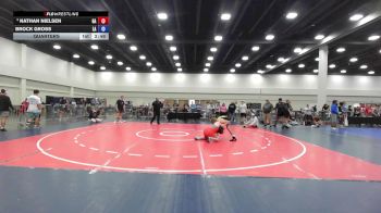 150 lbs Quarters - NATHAN NIELSEN, GA vs Brock Gross, LA