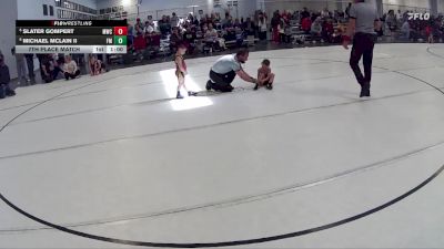 6 lbs 7th Place Match - Slater Gompert, Mitchell Wrestling Club vs Michael McLain Ii, Fairbury Matmen