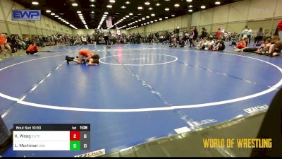 60 lbs Final - Karson Waag, Oklahoma Elite 12U vs Lawson Mortimer, LWA 12U