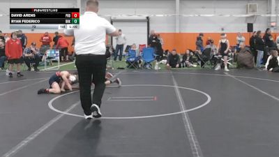 72 lbs Round 5 (10 Team) - Ryan Federico, Brecksville vs David Arens, Prodigy