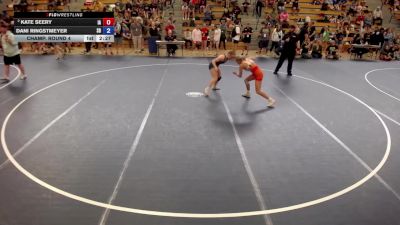 120 lbs Champ. Round 4 - Kate Seery, IA vs Dani Ringstmeyer, SD