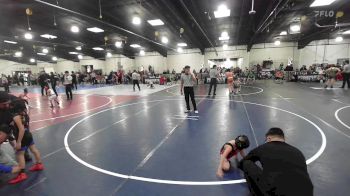 40 lbs Rr Rnd 5 - Elijah Quezada, NM Gold vs Emily Palomino, Izzy Style NM Beast