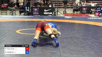 50 lbs 3rd Place - Amy Fearnside, Titan Mercury Wrestling Club (TMWC) vs Alleida Martinez, Titan Mercury Wrestling Club (TMWC)