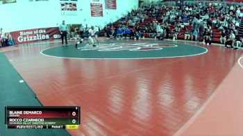 132 lbs Round 3 - Blaine DeMarco, Graham vs Rocco Czarnecki, Cuyahoga Valley Christian Academy