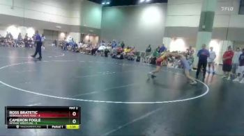 126 lbs Placement Matches (16 Team) - Cameron Fogle, Intense Wrestling vs Ross Bratetic, Nebraska Wave Hogs