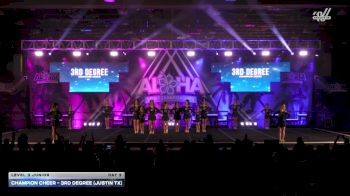 Champion Cheer - 3rd Degree (Justin TX) [2026 L3 Junior Day 3] 2026 Aloha Grand Nationals
