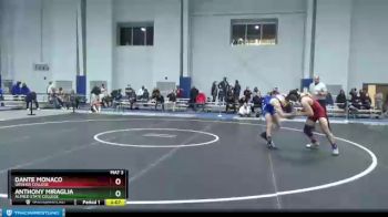 149 lbs Cons. Round 2 - Dante Monaco, Ursinus College vs Anthony Miraglia, Alfred State College