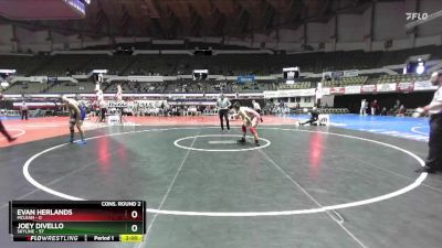 175 lbs Semis & Wb (16 Team) - Evan Herlands, Mclean vs Joey DiVello, Skyline