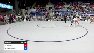 110 lbs Cons 64 #2 - Harper Sutton, NE vs Andi Stephensen, UT