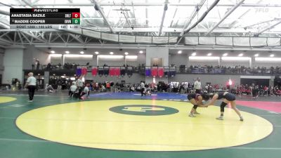 145 lbs Quarterfinal - Anastasia Bazile, Shelton vs Maddie Cooper, East Haven