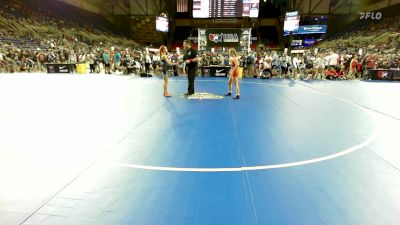 105 lbs Round Of 64 - Addie Morse, OK vs Jackeline Shackleford, IN