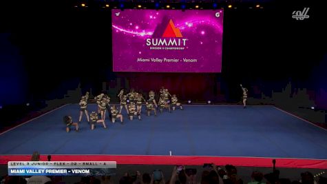 Miami Valley Premier - Venom [2026 L3 Junior - Flex - D2 - Small - A] 2026 The D2 Summit