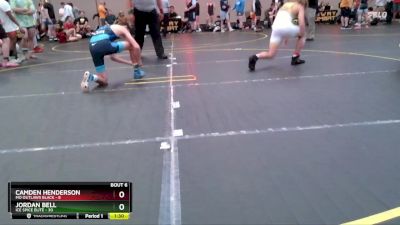 110 lbs Round 3 (4 Team) - Jordan Bell, Ice Spice Elite vs Camden Henderson, MO Outlaws Black