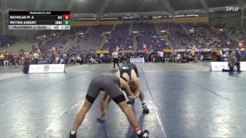 174 lbs Placement (4 Team) - Peyton Asbury, Central Methodist vs Nicholas Pia, Arizona Christian University