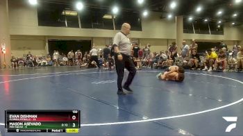 150 lbs Semis (4 Team) - Mason Asevado, Pod Squad vs Evan Dishman, Florida Pitbulls