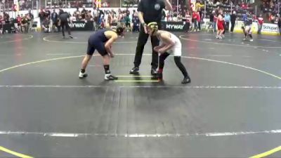 85 lbs Champ. Round 2 - Darren Honkala, U.P. Elite Wrestling vs Reid Baker, NBWC