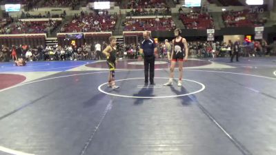 114 lbs Cons. Round 2 - Brody Corbett, Team Champs vs Cooper Hardy, Frenchtown Wrestling Club