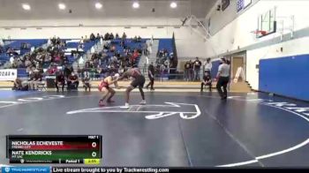 197 lbs Quarterfinal - Nate Kendricks, Mt SAC vs Nicholas Echeveste, Fresno City