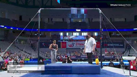 Akash Modi - High Bar, Stanford Univ - 2021 US Championships Senior Competition International Broadcast