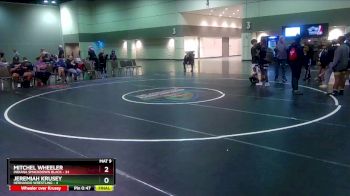 160 lbs Round 3 (16 Team) - Ryan Boshears, Indiana Smackdown Black vs Terrance Shields, Hernando Wrestling