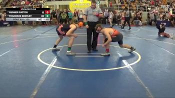 128 lbs Champ. Round 2 - Gunner Patton, New Lexington vs Thaddeus Bentley, Loveland