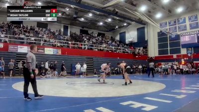 215 lbs Consy 2 - Lucian Williams, South Side vs Noah Taylor, Central Valley