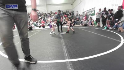 49 lbs Semifinal - Daxton Legg, Sallisaw Takedown Club vs Keaton Gregory, Vian Wrestling Club