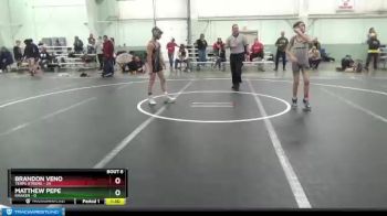 92 lbs Round 2 (8 Team) - Brandon Veno, Terps Xtreme vs Matthew Pepe, Kraken