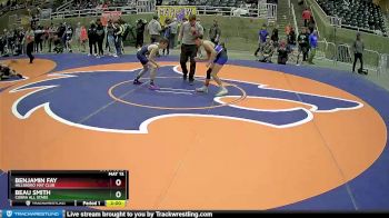 113 lbs Quarterfinal - Benjamin Fay, Hillsboro Mat Club vs Beau Smith, COBRA ALL STARS