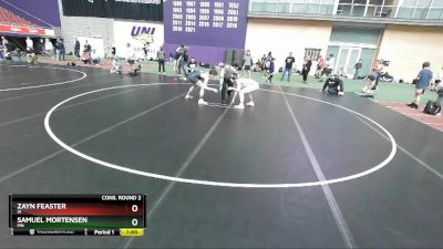 152 lbs Cons. Round 2 - Samuel Mortensen, MN vs Zayn Feaster, IA