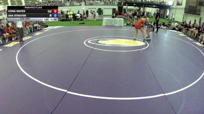 125 lbs Cora Hayes, Texas Blue vs Ava Strayer, Indiana