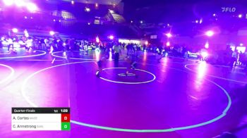 73 lbs Quarterfinal - Agustin Cortes, Madera Wrestling Club vs Cruz Armstrong, Sublime