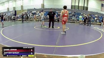 113 lbs Champ. Round 2 - Daniel Lehman, IL vs Matthew Quigley, MI