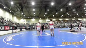 170 lbs Consi Of 16 #2 - Traven Bauer, Upper Valley Aces vs Jonathan Seamons, BULLDOG WRESTLING CLUB