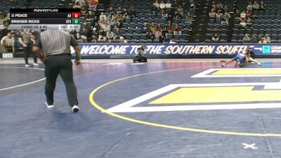 125 lbs Consi Of 8 #2 - Jj Peace, American vs Bridger Ricks, Utah Valley