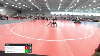 120 lbs Rr Rnd 1 - Kyree Flamer, Beach Boyz Wrestling vs Peter Rincan, Doughboy Black