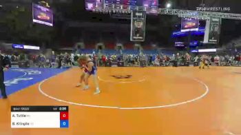 170 lbs Consi Of 8 #1 - Antony Tuttle, Minnesota vs Brandt Kringlie, North Dakota