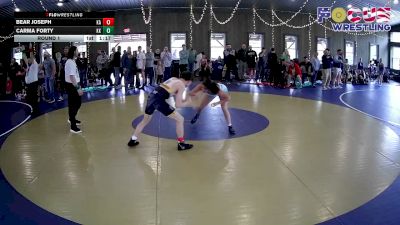 143-155 lbs Round 1 - Bear Joseph, Kiski Area vs Carma Forty, Knoch Knights