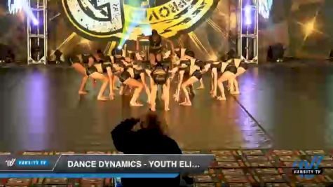 Dance Dynamics - Youth Elite Jazz [2020 Youth - Jazz - Large Day 1] 2020 Encore Championships: Houston DI & DII