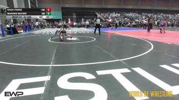 61 lbs Round Of 16 - Nash Parke, Legacy Elite Wrestling Club vs Madden Moore, Keystone Wrestling Club