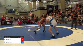 97 kg Round Of 32 - Katrell Moss, Legends Of Gold vs Brad Wilton, Michigan State