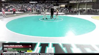 63 lbs Champ. Round 1 - Radek Crook-Hutsler, White River Hornets Wrestling Club vs Finn Smith, Cruiser Wrestling Club