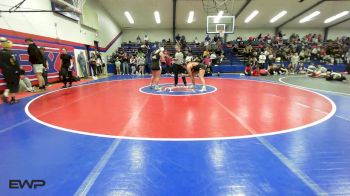 190 lbs Rr Rnd 5 - Elecktra Locust, Sallisaw Lady Black Diamonds vs Brynli Hammer, Skiatook Girls High School