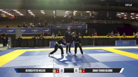 Ulysses Peter Wilcox vs Jonah Thorin Delorbe 2026 Pan Kids Jiu-Jitsu IBJJF Championship