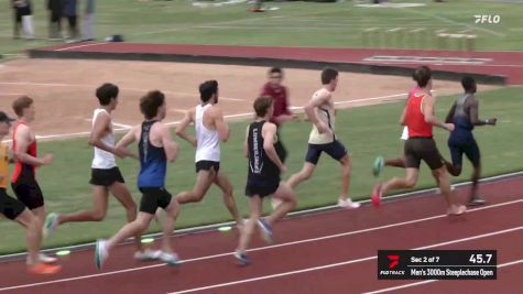 Men's 3k Steeplechase Open
