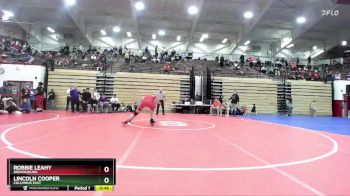 165 lbs 1st Place Match - Robbie Leahy, Brownsburg vs Lincoln Cooper, Columbus East