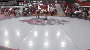 172 lbs Quarterfinal - Kordell Tate-Roberts, Church Farm School vs Brody Berman, Lower Moreland
