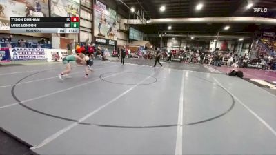 149 lbs Round 3 - Luke London, Peniel Wrestling Team vs Tyson Durham, Lil Cavs